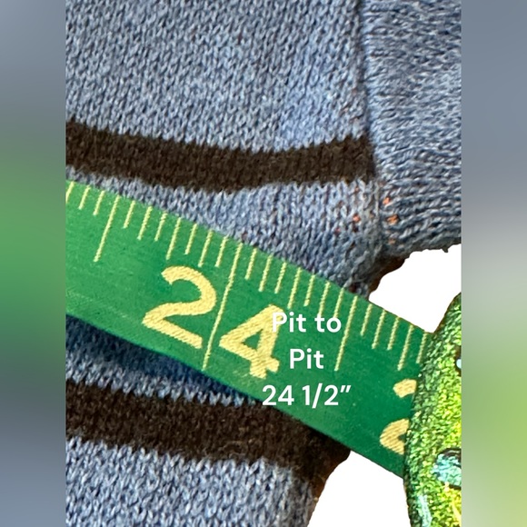 JOSEPH A Cardigan Floral Striped Button front Sweater Size Medium NWT - Picture 14 of 16